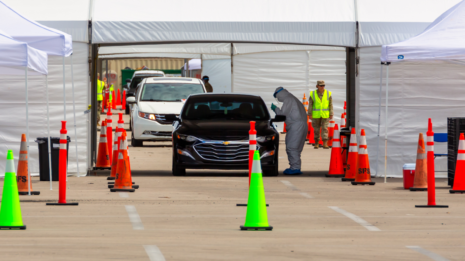 pcr drive thru test near me